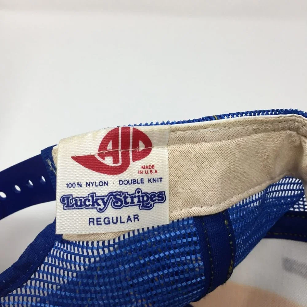 Los Angeles‎ Rams VTG Snapback Hat AJD 80s 90s